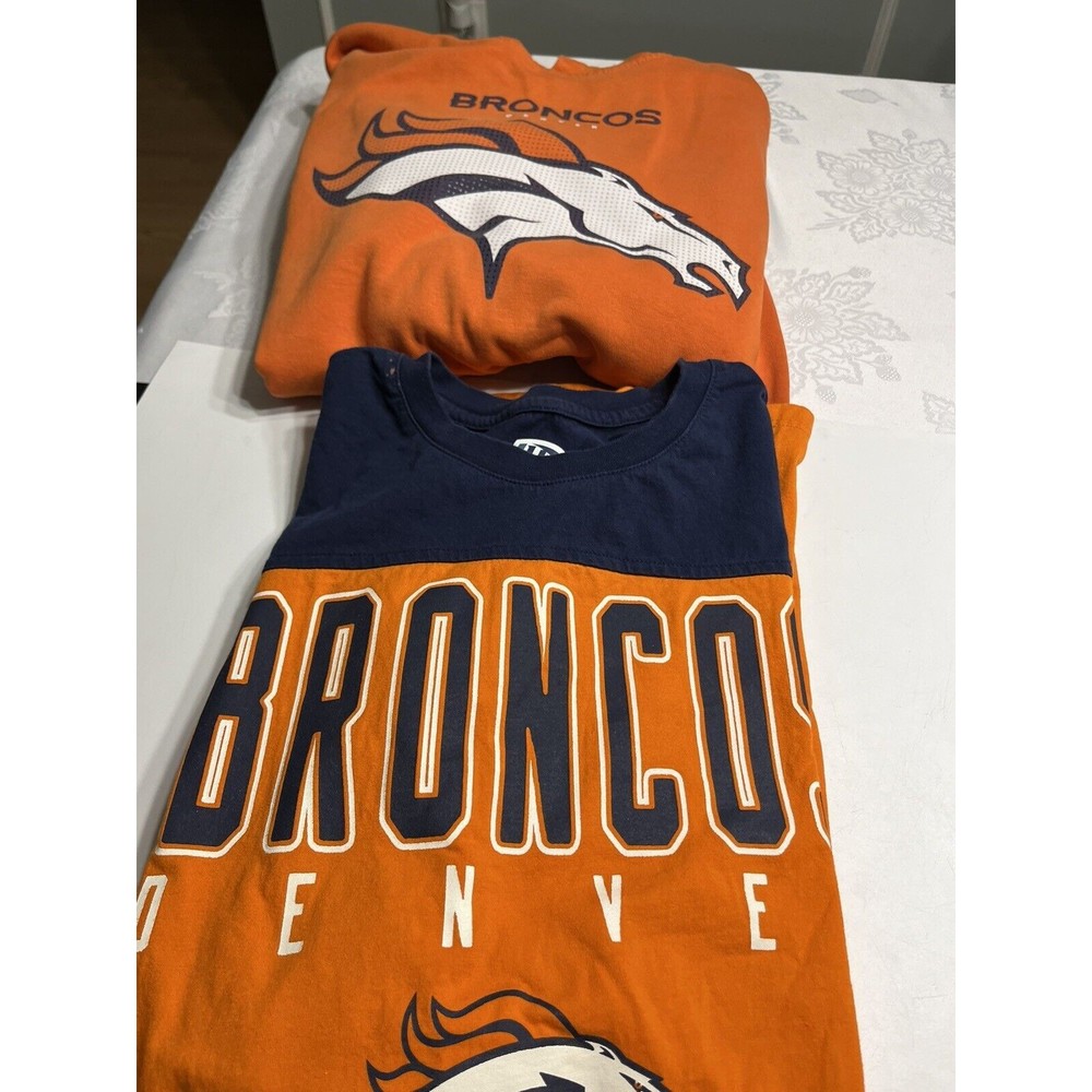 Hands High & Majestic Denver Broncos Sweatshirt Long Sleeve Tee Men’s XXL